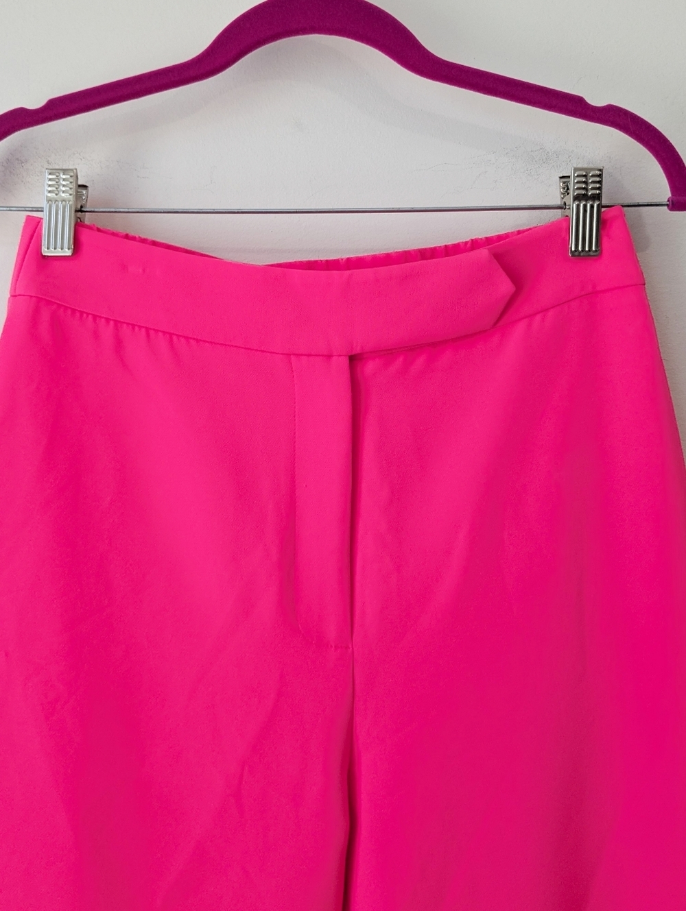 NEW Milly Hot Pink Crepe Trouser - Picture 2 of 7